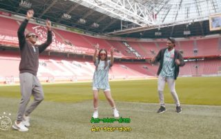 David Neres et Danilo souhaitent la bienvenue à Antony en chanson - Ajax 2020
