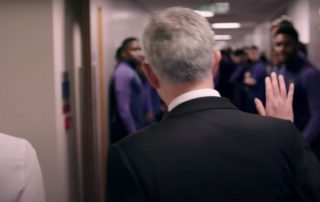 Mourinho dans "All or Nothing : Tottenham" d'Amazon - 2020