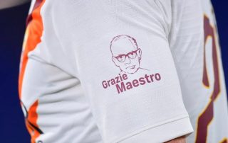 Maillot de la Roma en hommage à Ennio Morricone - 2020