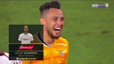 Ocampos gardien contre Eibar