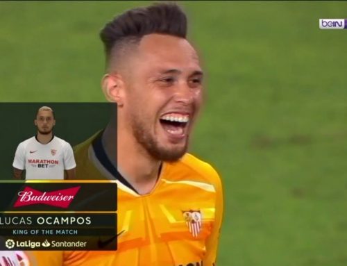 Ocampos élu meilleure recrue de la Liga par les internautes de Marca