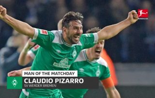 Claudio Pizarro au Werder