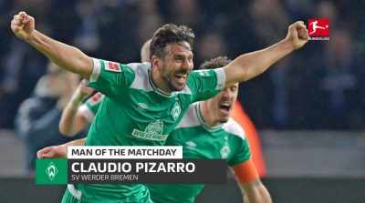 Claudio Pizarro au Werder