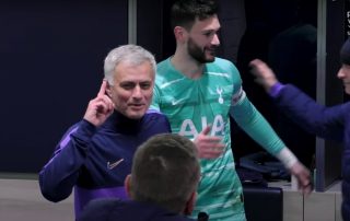 José Mourinho dans "All or Nothing : Tottenham" sur Amazon Prime Video - 2020